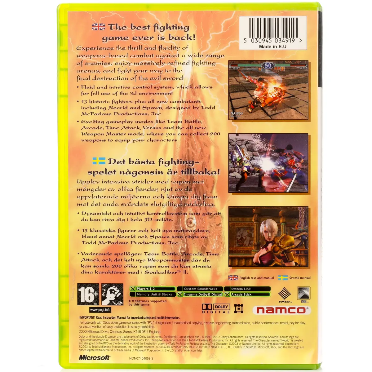 Soulcalibur II - Xbox
