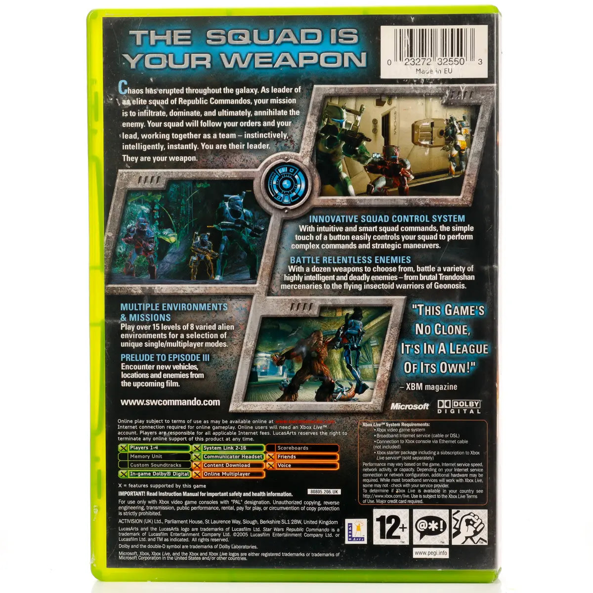 Star Wars: Republic Commando - Xbox