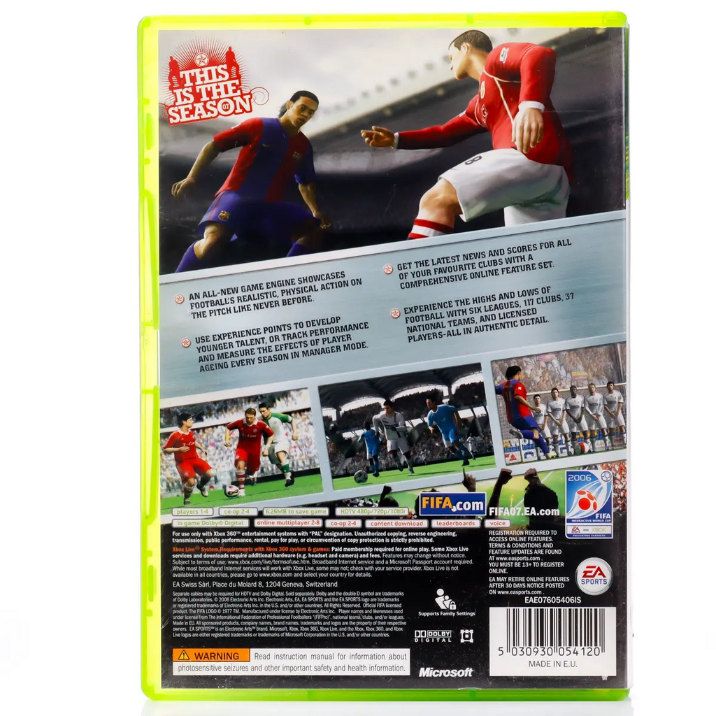FIFA 07 - Xbox 360