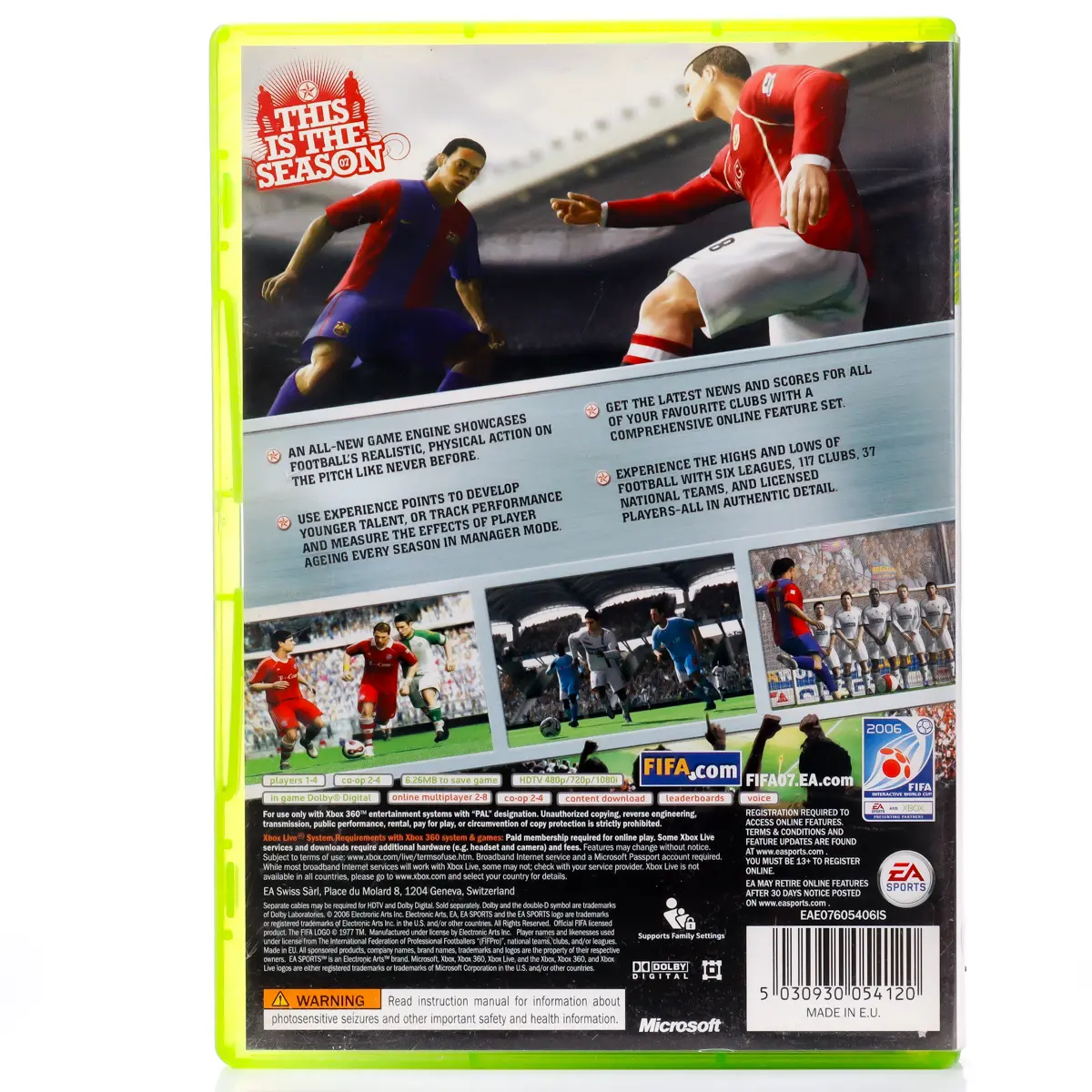 FIFA 07 - Xbox 360