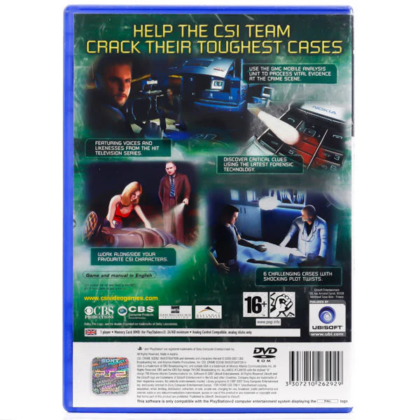 CSI: Crime Scene Investigation 3 - PS2