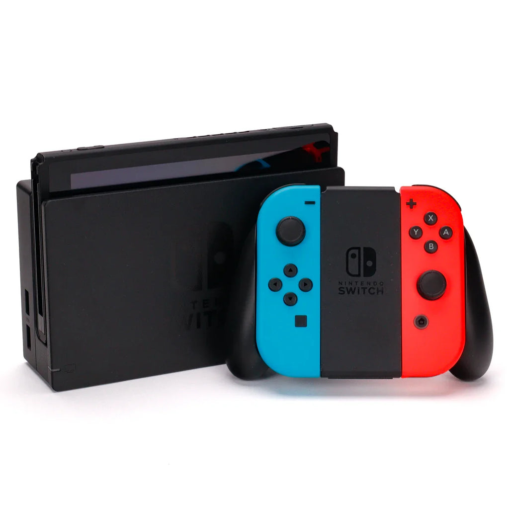 Nintendo Switch Konsoll - Rød/Blå Joy-Con