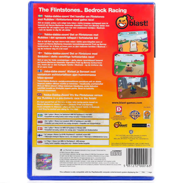 The Flintstones: Bedrock Racing (Box Only) - PS2