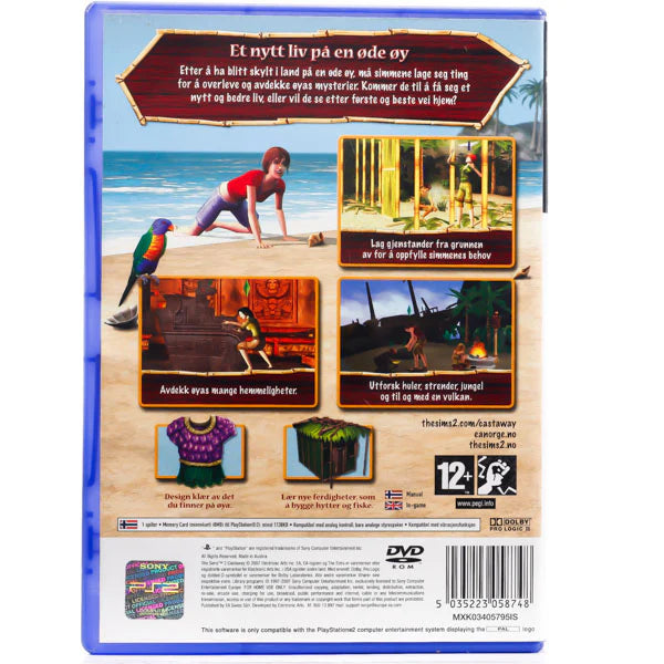 The Sims 2: Castaway - PS2