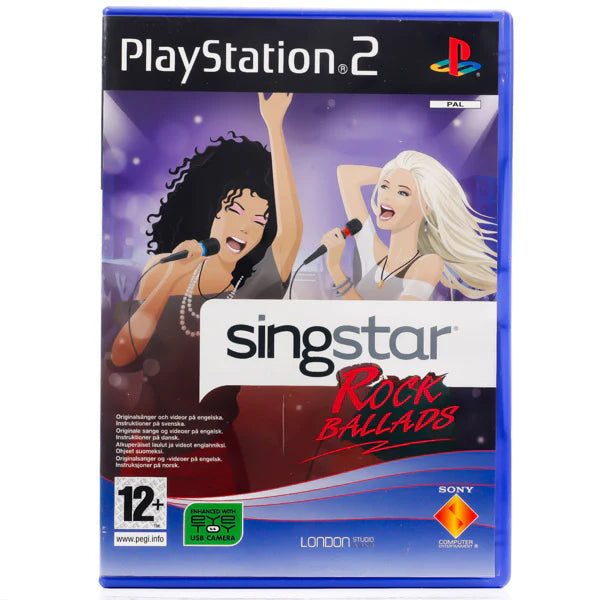 SingStar Rock Ballads - PS2