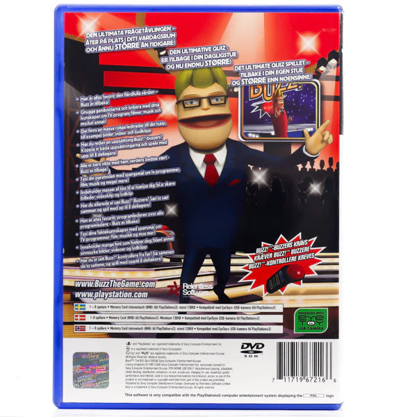 Buzz: The Big Quiz - PS2