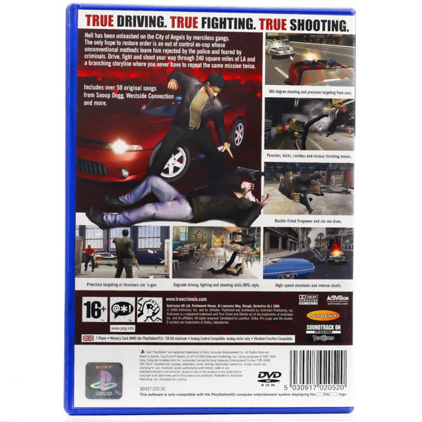 True Crime: Streets of LA - PS2