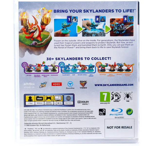 Skylanders: Spyro's Adventure