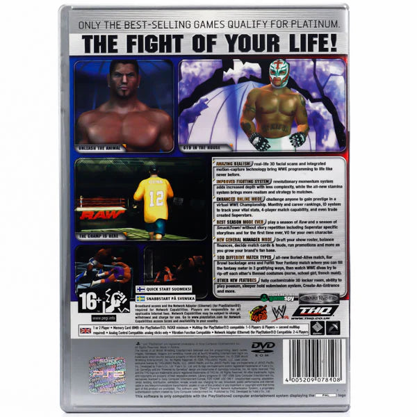 WWE SmackDown vs. Raw 2006 (Platinum) - PS2