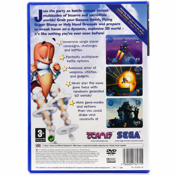Worms 3D - PS2