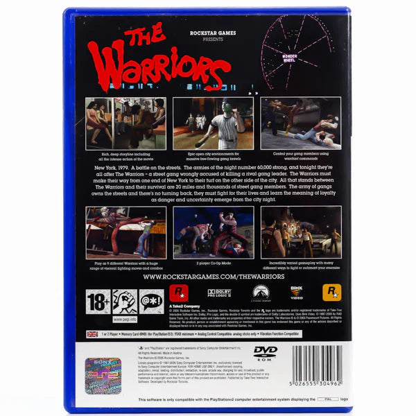 The Warriors (mangler manual) - PS2