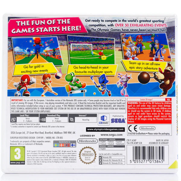 Mario & Sonic at the London 2012 Olympic Games 3DS