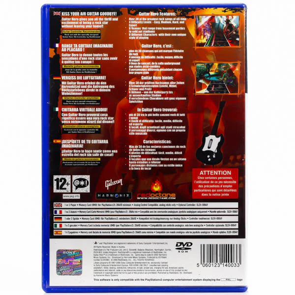 Guitar Hero - PS2