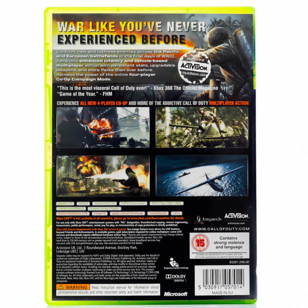 Call of Duty: World at War - Xbox 360