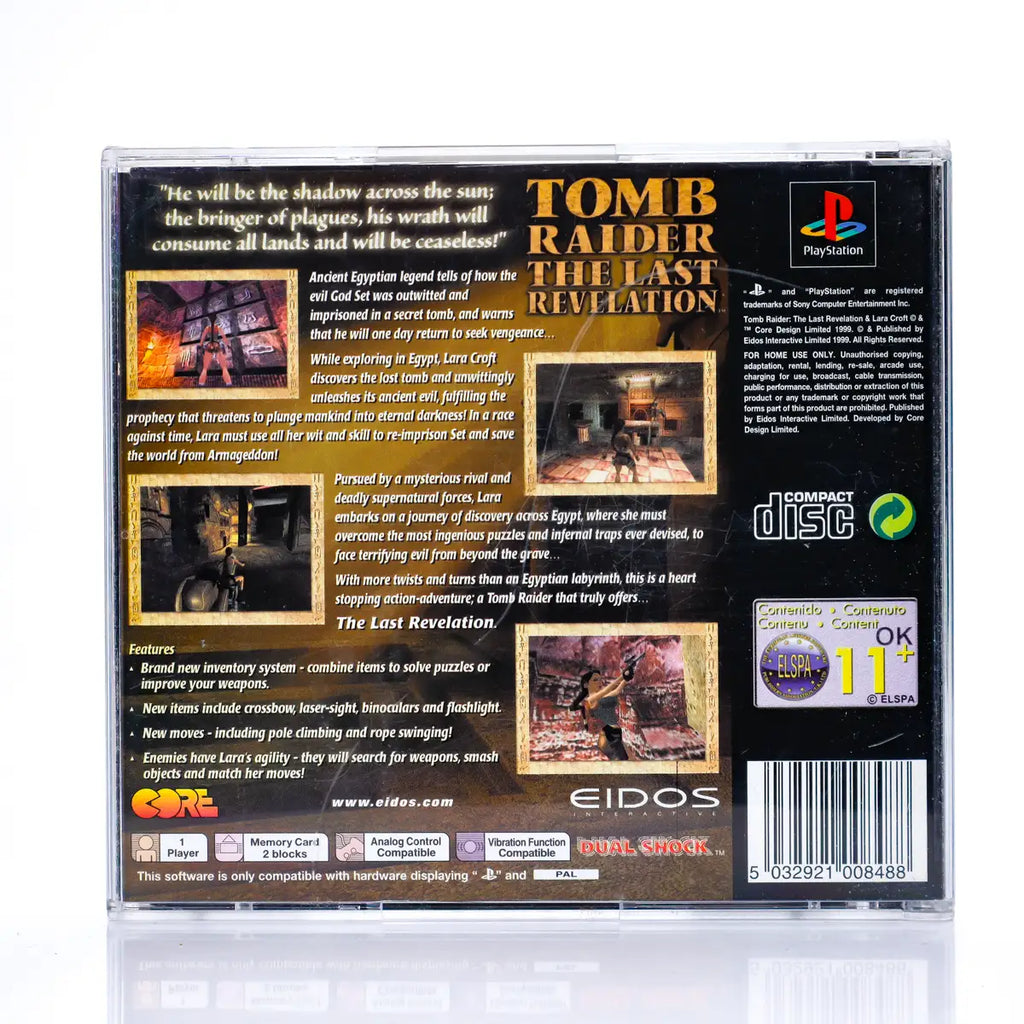 Tomb Raider: The Last Revelation - PS1