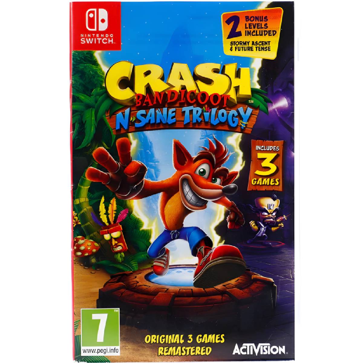 Crash Bandicoot: N Sane Trilogy - Nintendo Switch