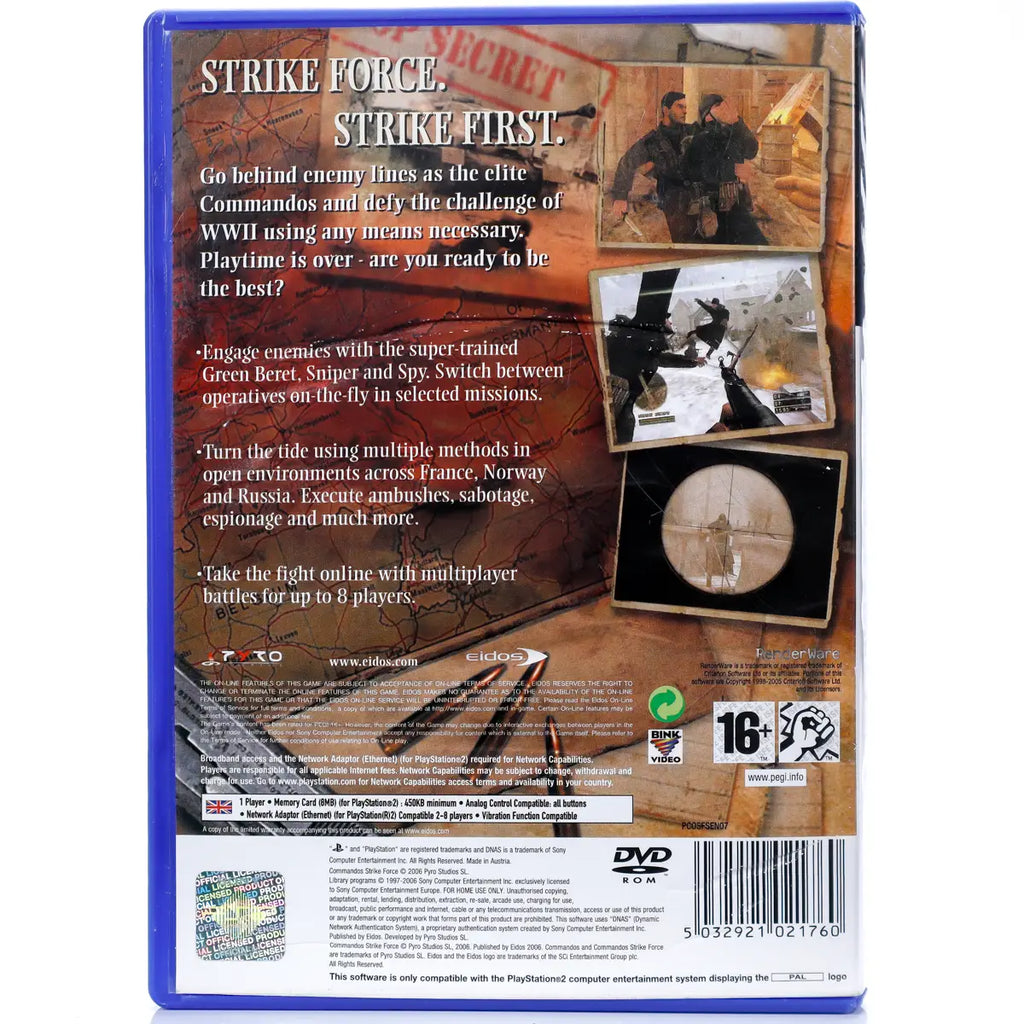 Commandos: Strike Force - PS2