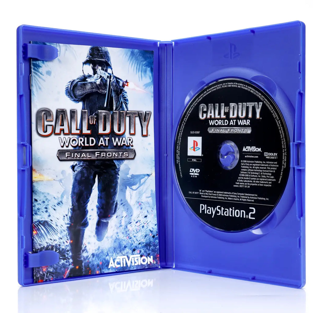 Call of Duty: World at War Final Fronts (CIB) - PS2