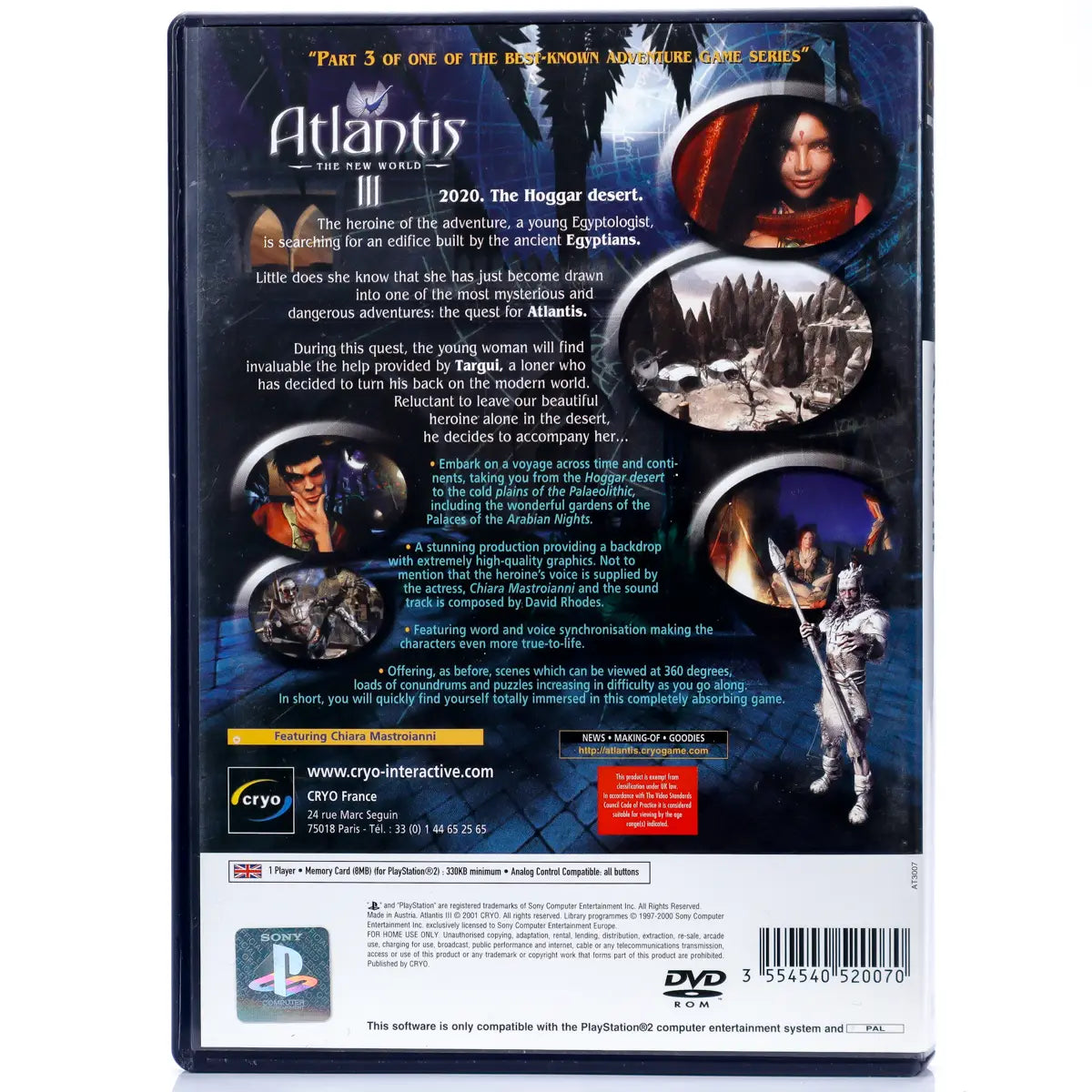 Atlantis The New World 3 (CIB) - PS2