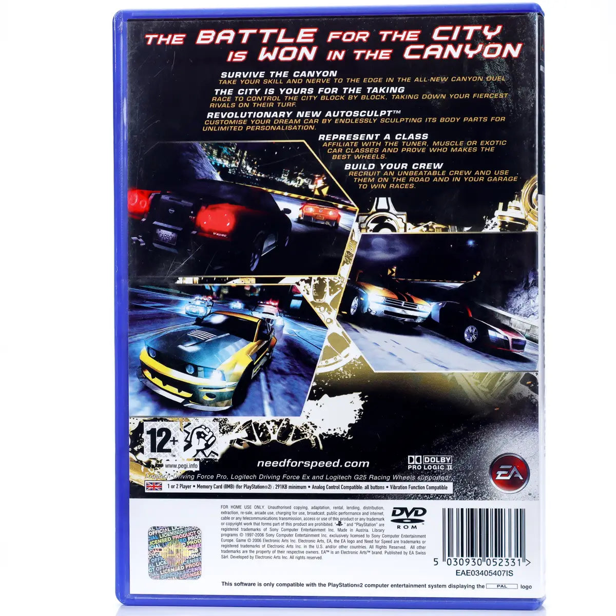 Need for Speed Carbon - PS2