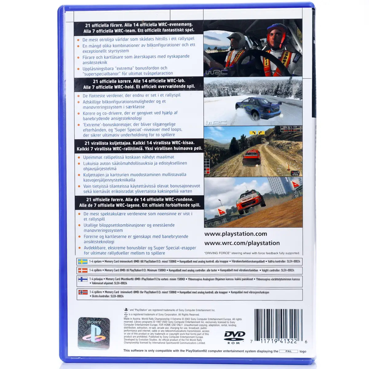 WRC 2: Extreme - PS2