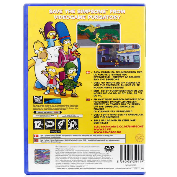The Simpsons Game - PS2