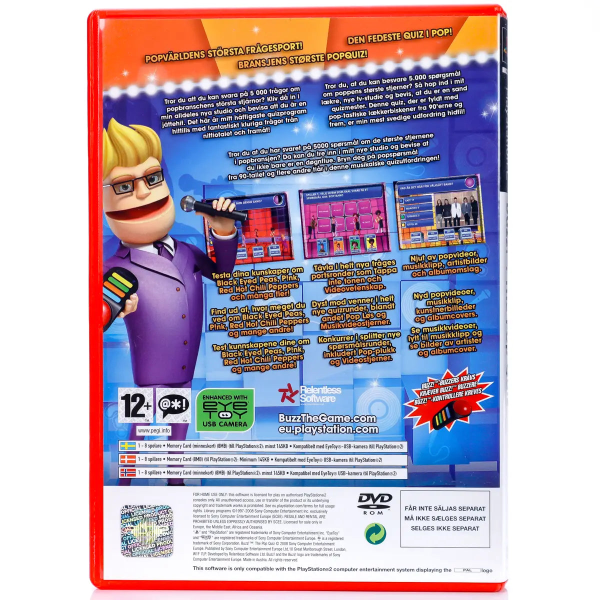 Buzz: The Pop Quiz -PS2