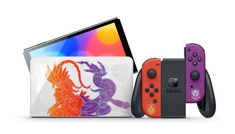 Nintendo Switch OLED Pokémon Scarlet and Violet Edition - Nytt & Uåpnet