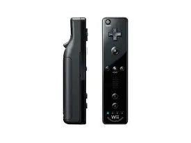 Wii Remote - Sort med Motion Plus Inside