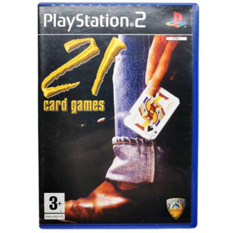21 Card Games  - PS2