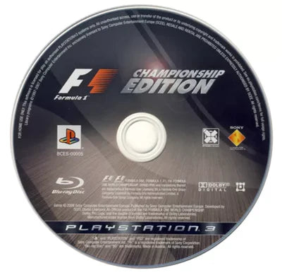 Formula One Championship Edition