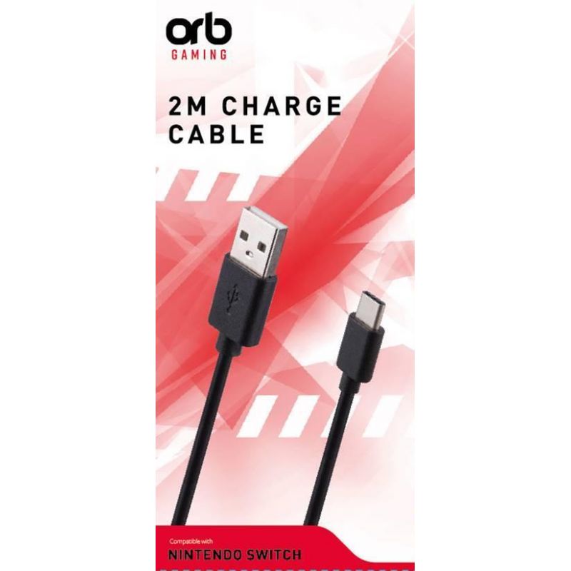ORB 2m USB Type C Charging Cable (Switch)