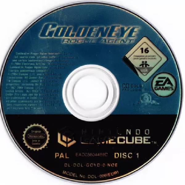 GoldenEye: Rogue Agent GameCube (kun disc 1, EUR)