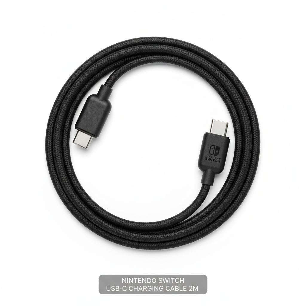 Nintendo Switch USB-C ladekabel 2m