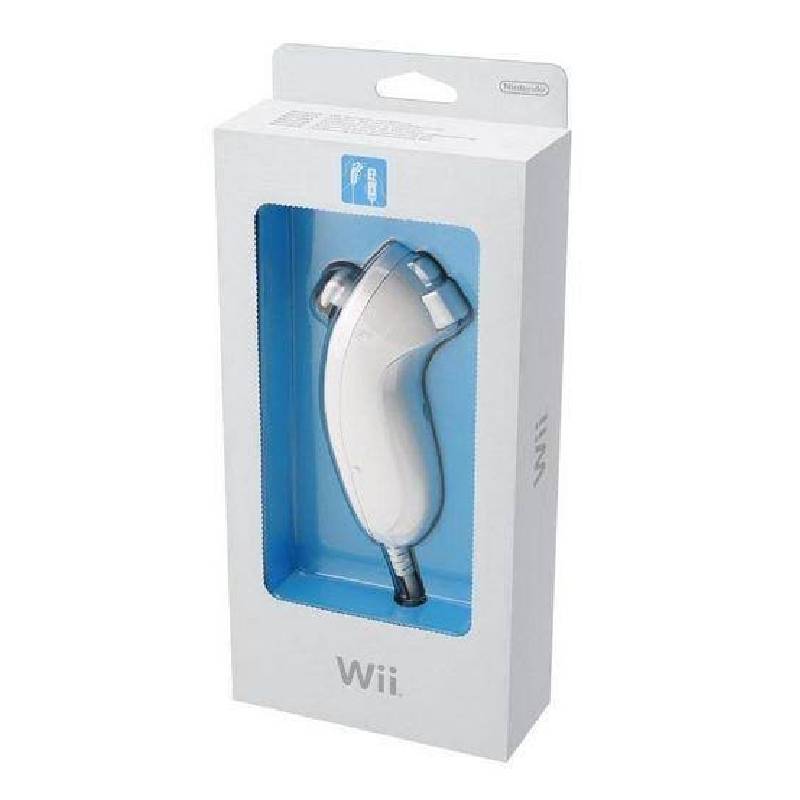 Wii Nunchuk Hvit - Original i Eske