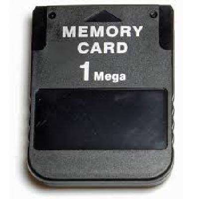 3-parts PS1 Memory Card 1MB - PS1