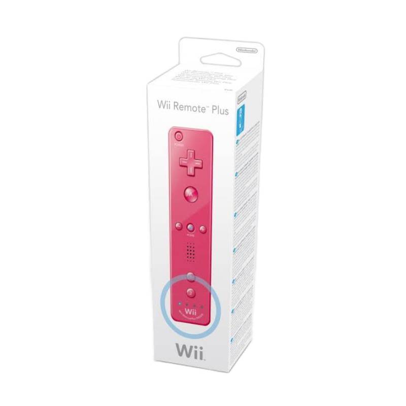 Nintendo Wii Remote Plus Rosa - Original i Eske