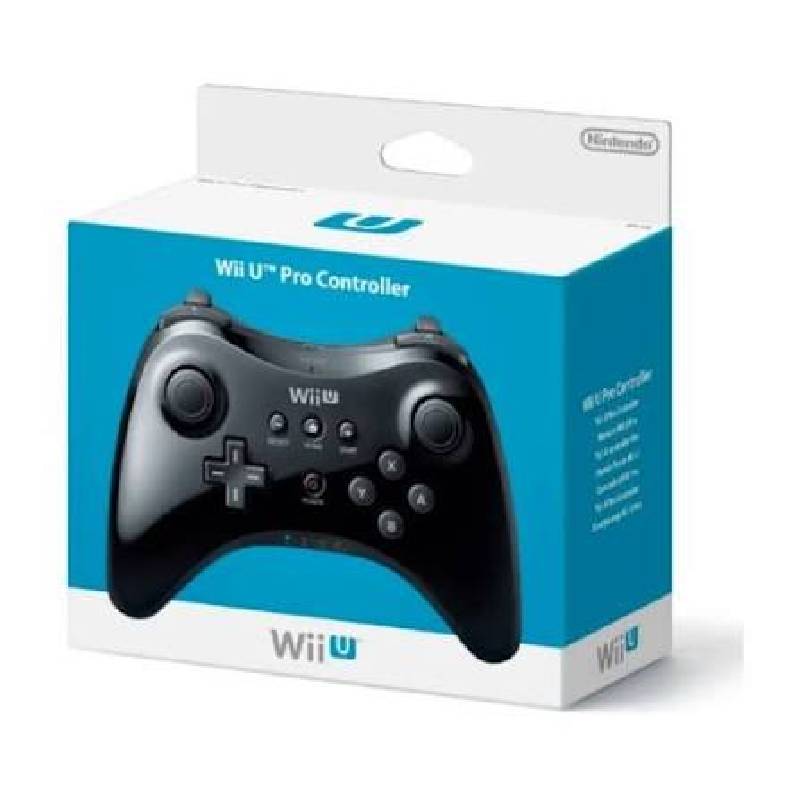 Wii U Pro Controller Sort - Original i Eske