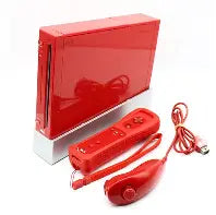 Nintendo Wii Startpakke - Rød - Komplett Sett