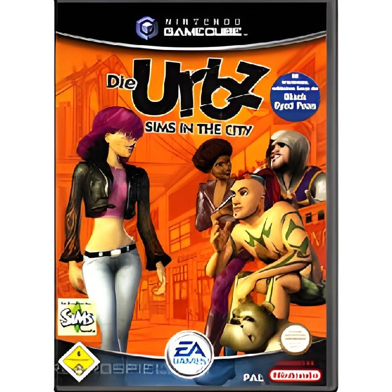 Die Urbz: Sims in the City GameCube (komplett, tysk utgave)