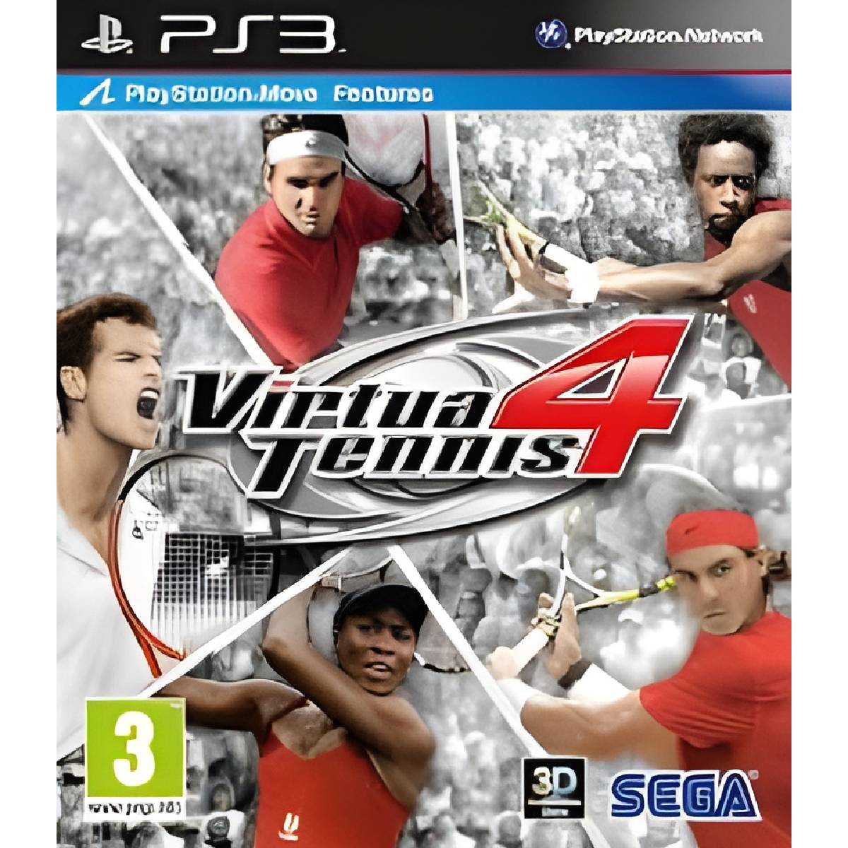 Virtua Tennis 4 (støtter PS Move)