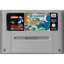 Die Schlümpfe SNES (kun kassett, NOE)