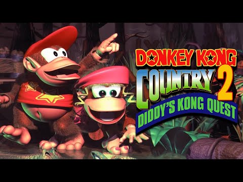 Donkey Kong Country 2: Diddy's Kong Quest SNES (kun kassett, SCN)