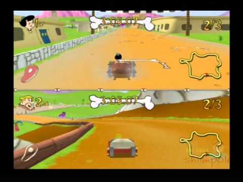 The Flintstones: Bedrock Racing (Box Only) - PS2