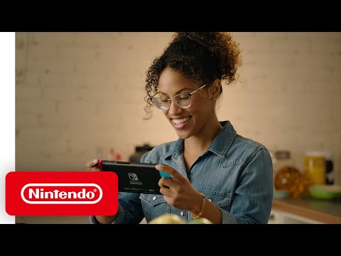 Nintendo Switch Konsoll - Rød/Blå Joy-Con