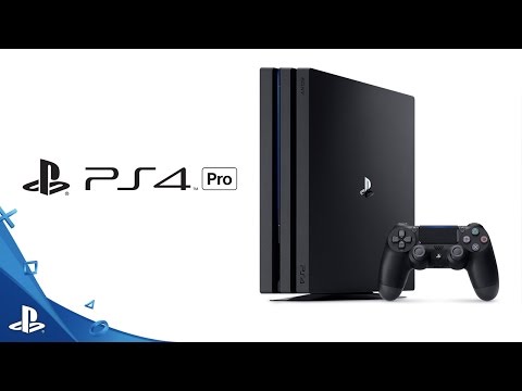 Sony PlayStation 4 Pro 1TB med kontroller - PS4