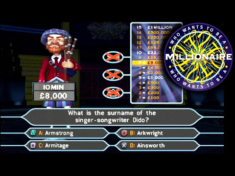 Who Wants to Be a Millionaire? Party Edition -PS2