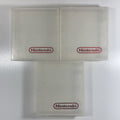 NES Nintendo Original Spillbeskyttelse - Hard Plastdeksel (3 stk)