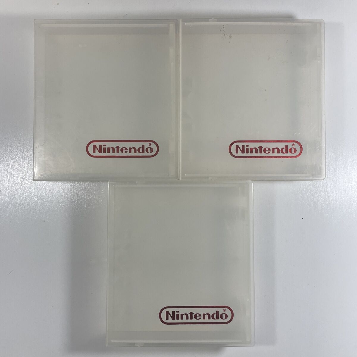 NES Nintendo Original Spillbeskyttelse - Hard Plastdeksel (3 stk)