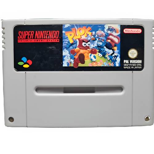 Plok SNES (kun kassett, SFRG)